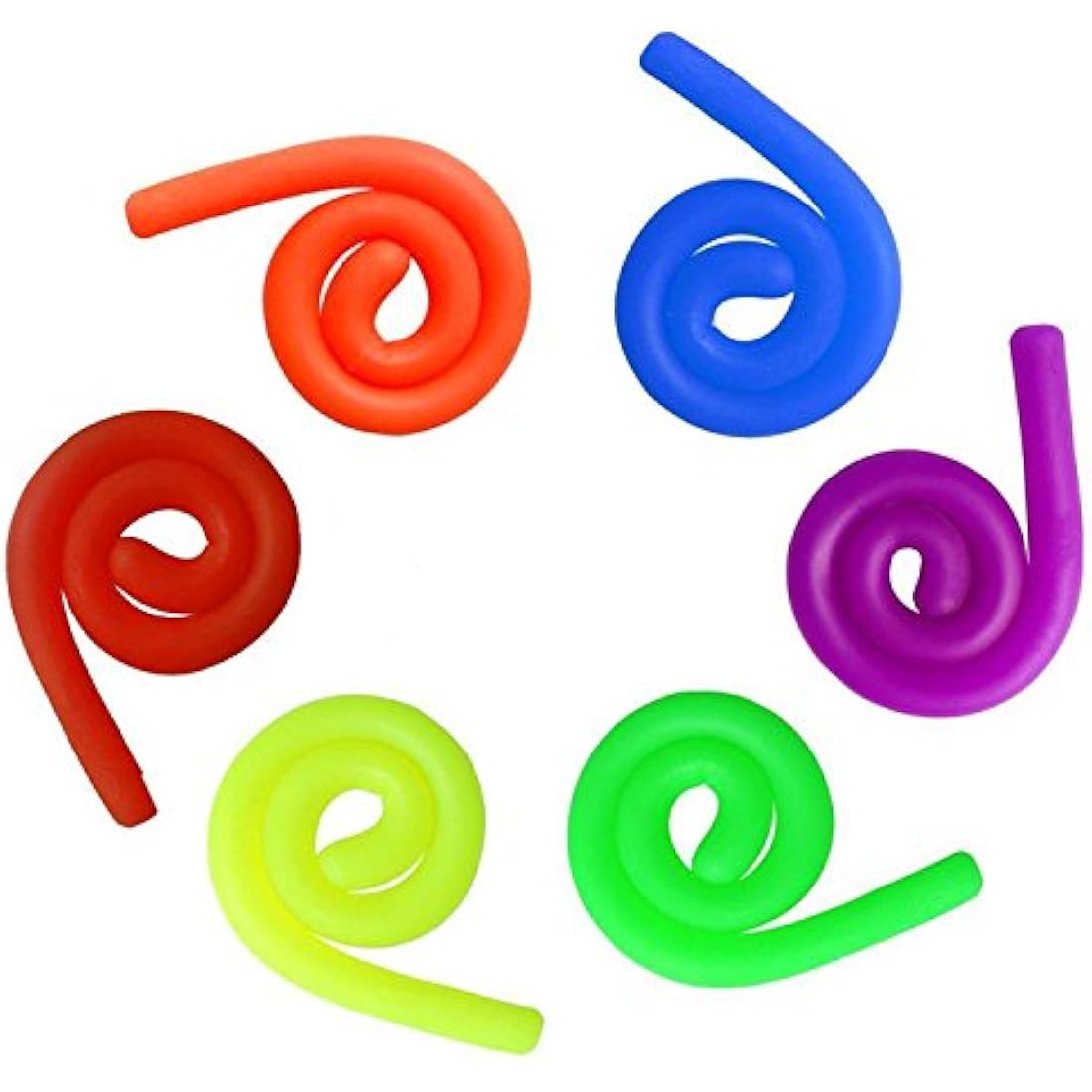 Sensory Fidget Stretch Strings for ADHD & Autism - 12 Pack