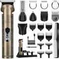 Hatteker 8-in-1 Beard Trimmer Kit | Waterproof Cordless Hair Clipper