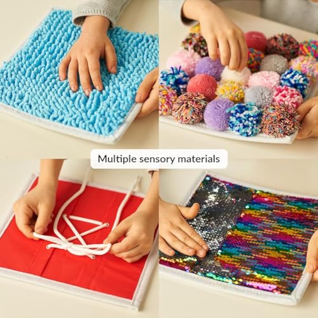 Jolof Store Tactile Sensory Wall Panels & Floor Tiles - 6pc Set