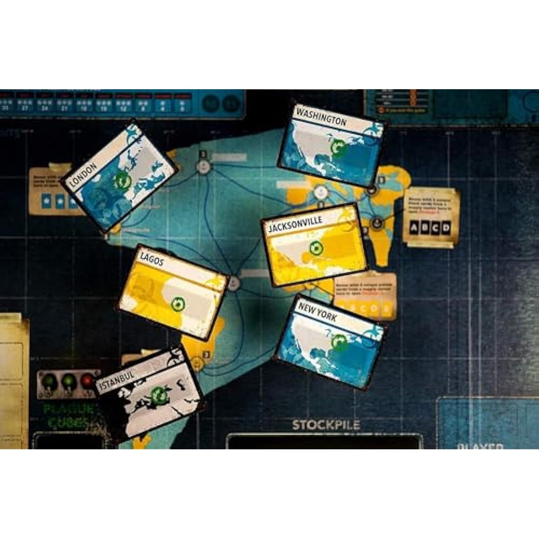 Asmodee Pandemic Legacy Season 2 Strategy Board Game - Yellow Box (Italian)