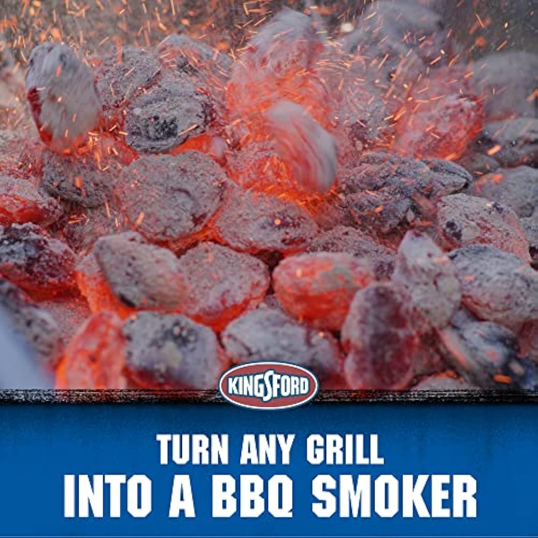Kingsford 8 Inch Hexagon Pellet Smoker Tube – Stainless Steel BBQ Tool