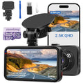Jolof Store 2.5K WiFi Dash Cam – 1440P Car Camera with 128GB Card & Night Vision