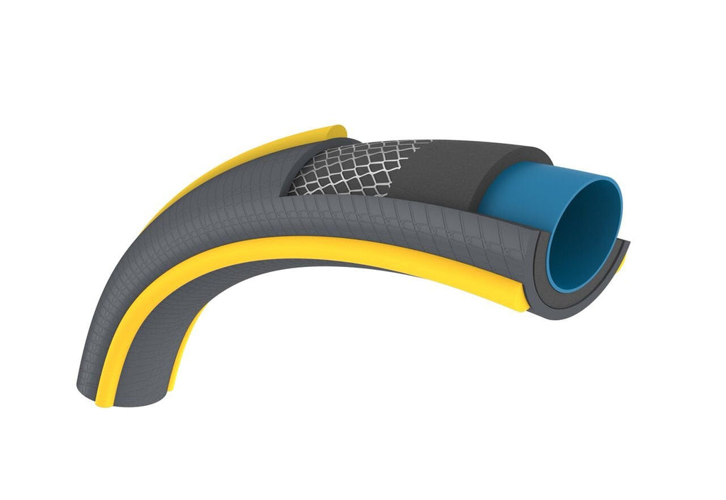 Hozelock Tricoflex Ultramax Anti-Kink Garden Hose - Grey, 12.5mm x 25m
