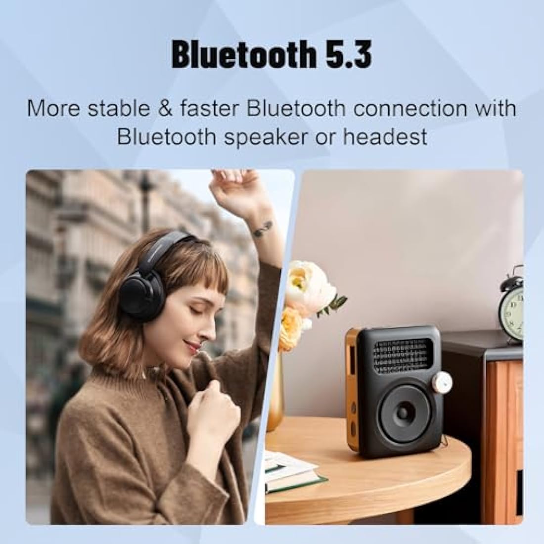 AiMoonsa 128GB MP3 Player with Bluetooth 5.3 | 2.0" Full Touch Screen HiFi