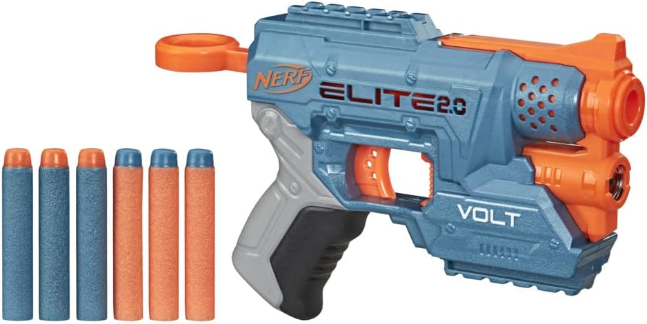Nerf Elite 2.0 Volt SD-1 Blaster with Light Beam Targeting & 6 Darts
