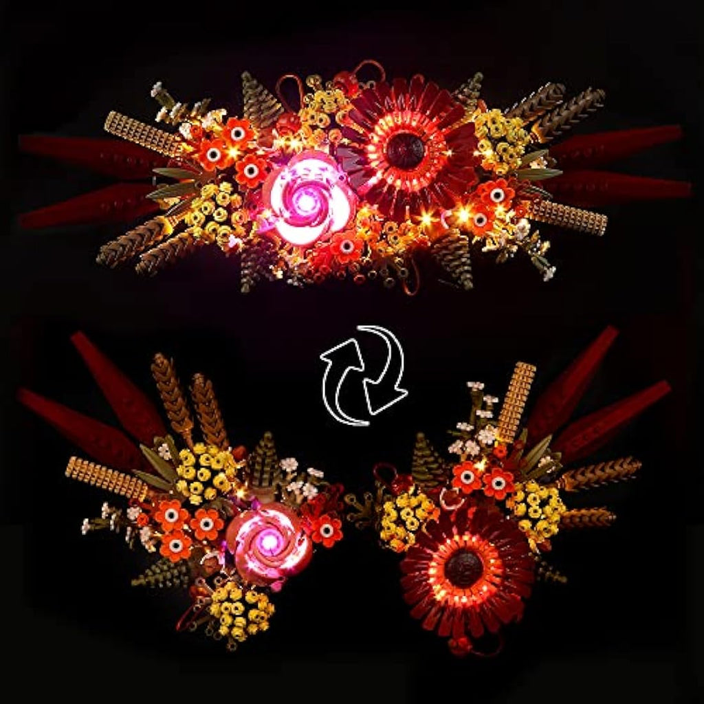 LED Light Kit for Lego 10314 Dried Flower Centerpiece