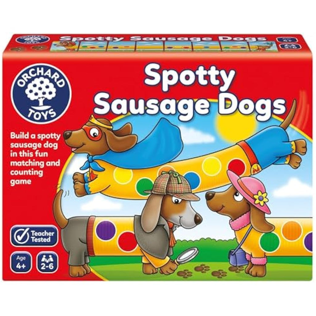 Orchard Toys Spotty Sausage Dogs Game – Educational Counting & Memory Toy