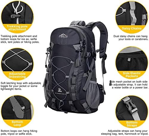 Waterproof Hiking Backpack – Unisex Trekking & Outdoor Rucksack