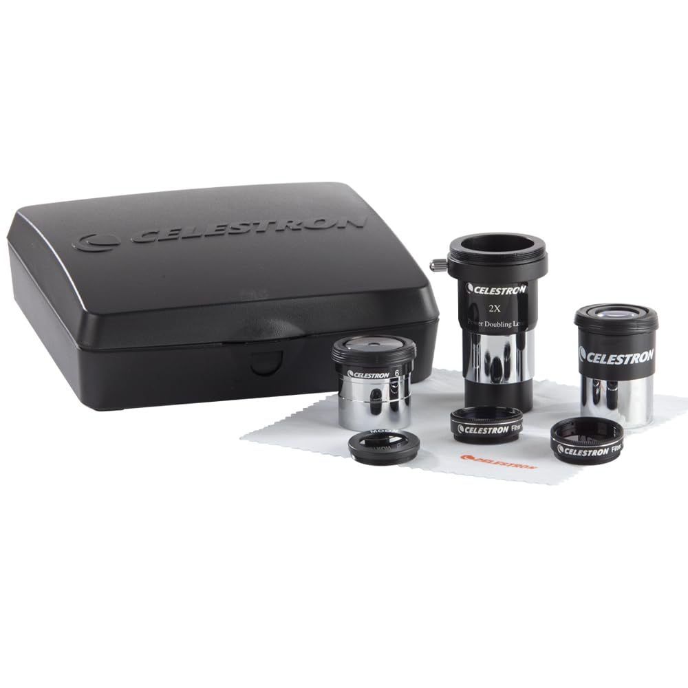 Celestron AstroMaster 8-Piece Eyepiece and Filter Accessory Kit