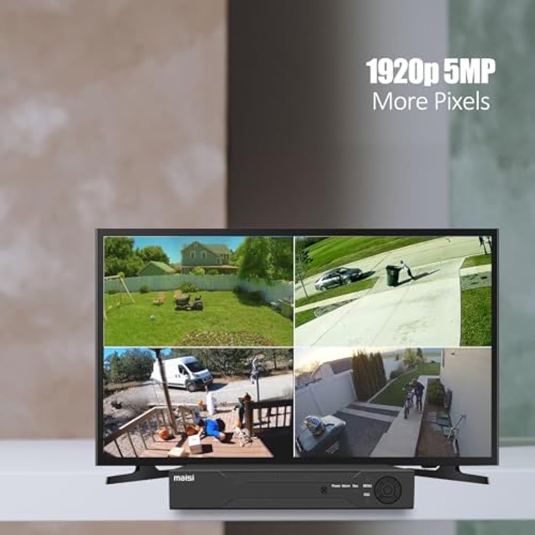 maisi 8 Channel 3K Lite DVR Recorder | 5-in-1 CCTV Security System
