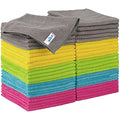 MR.SIGA Microfiber Cleaning Cloths | All-Purpose Towels, 50 Pack