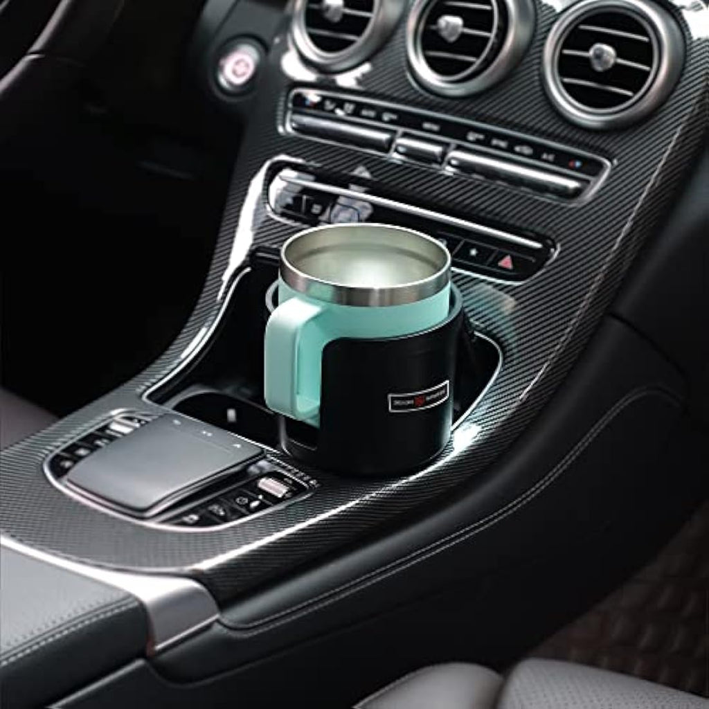 Seven Sparta Car Cup Holder Expander with Offset Adjustable Base