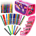 Fruit Scented Markers and Pencil Case Arts and Crafts Kit