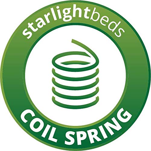 Starlight Beds Midnight Small Single Mattress Hybrid Sprung and Foam Layer