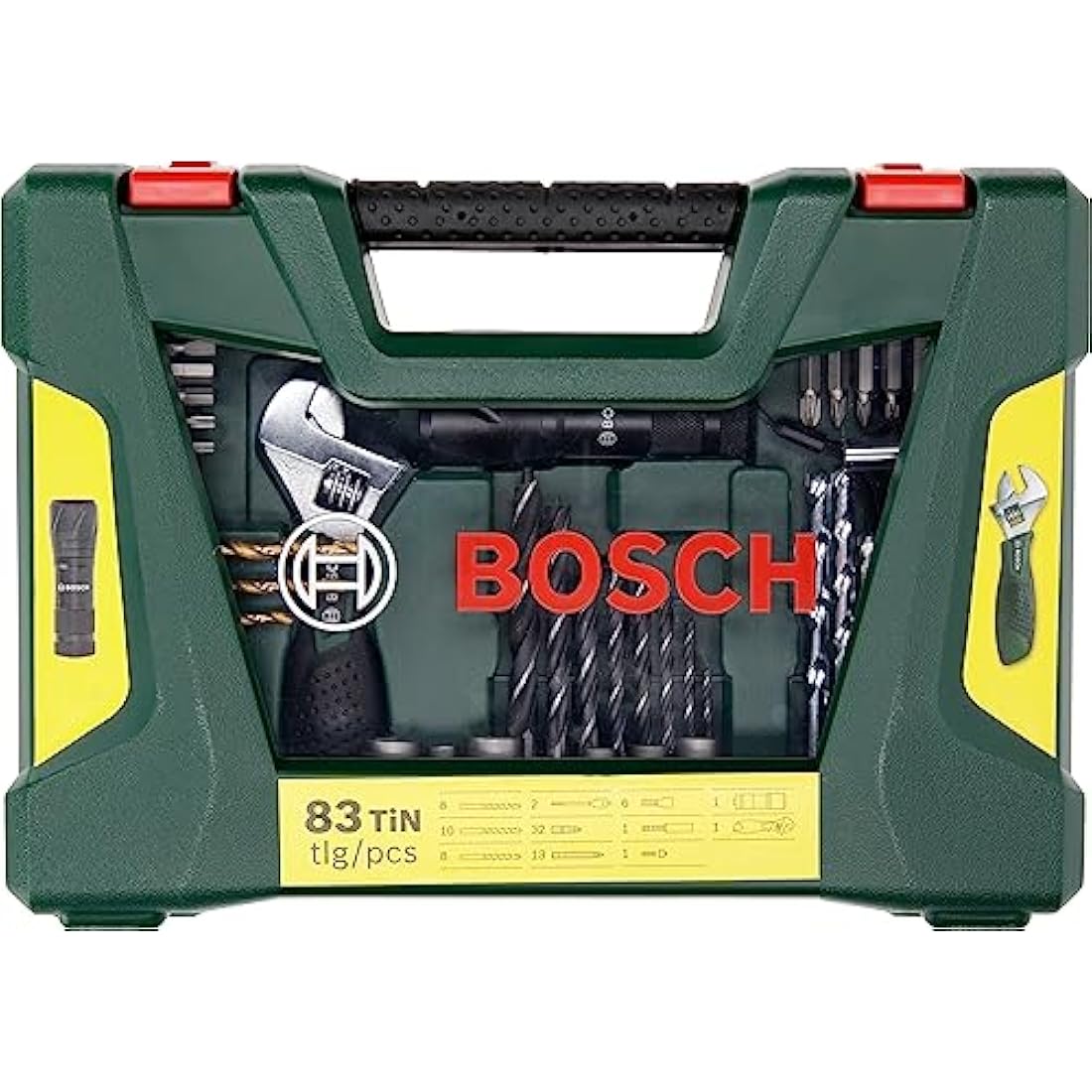 Bosch V-Line 83-Piece Titanium Drill and Screwdriver Bit Set