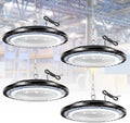 TAUDUDE 100W UFO LED High Bay Light | 14000lm IP66 Waterproof - 4 Pack