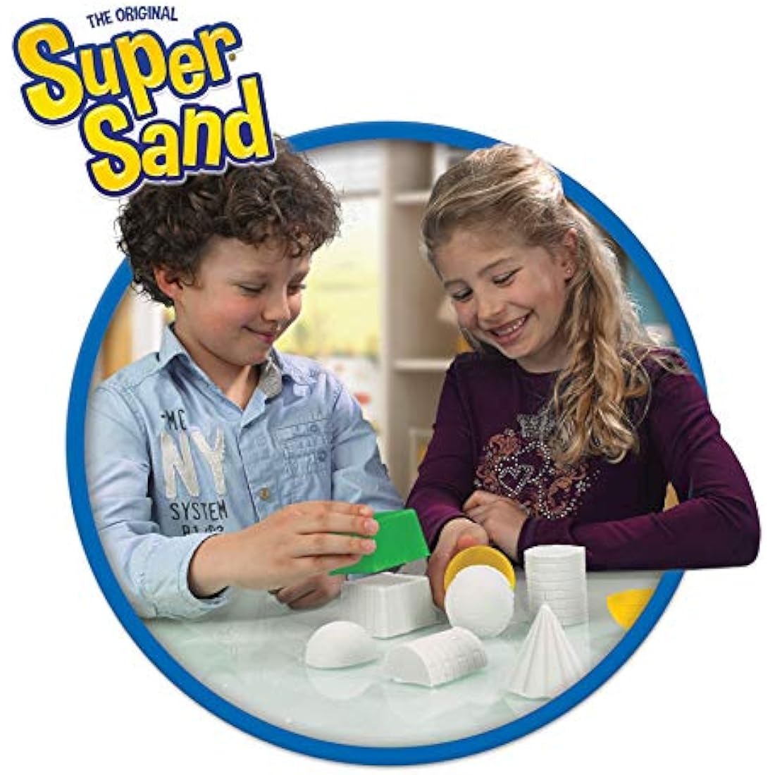 Super Sand – Classic White Magic Modeling Sand for Kids
