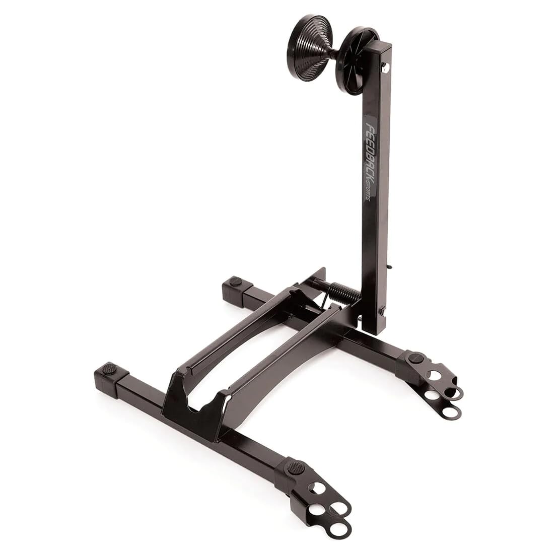 Feedback Sports RAKK Bicycle Floor Stand – Black Steel Bike Storage