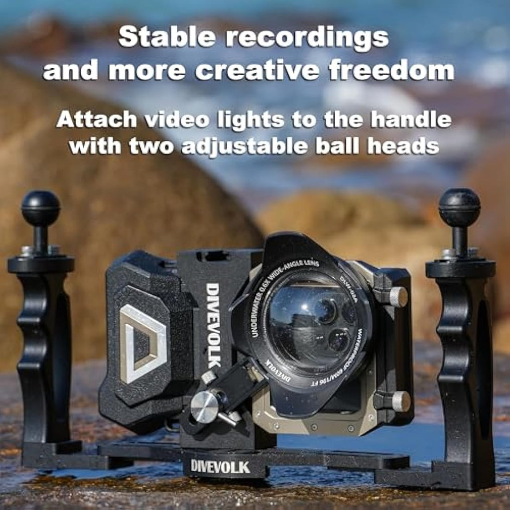 DIVEVOLK Dual Handle Tray for SeaTouch 3 Pro Underwater Diving Case