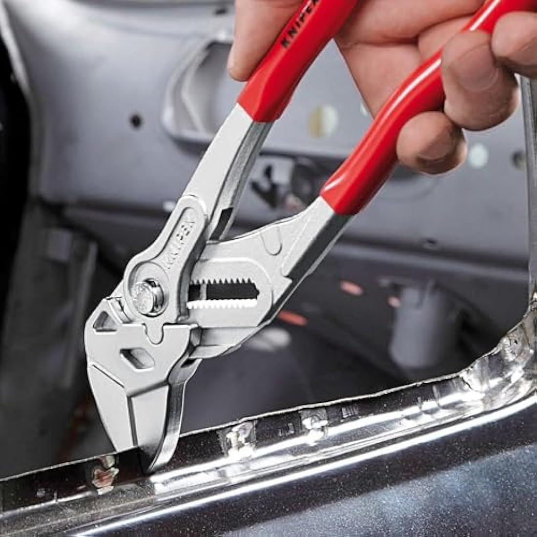 KNIPEX Pliers Wrench – Chrome-Plated, 300 mm, 68 mm Capacity