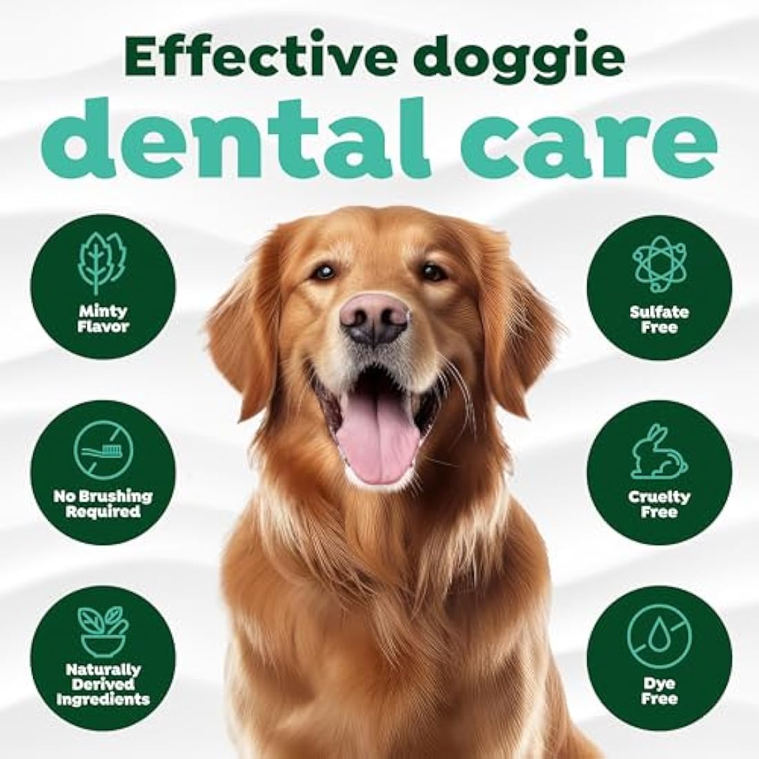 TropiClean Fresh Breath Dog Teeth Cleaning Gel – No Brushing, 118ml