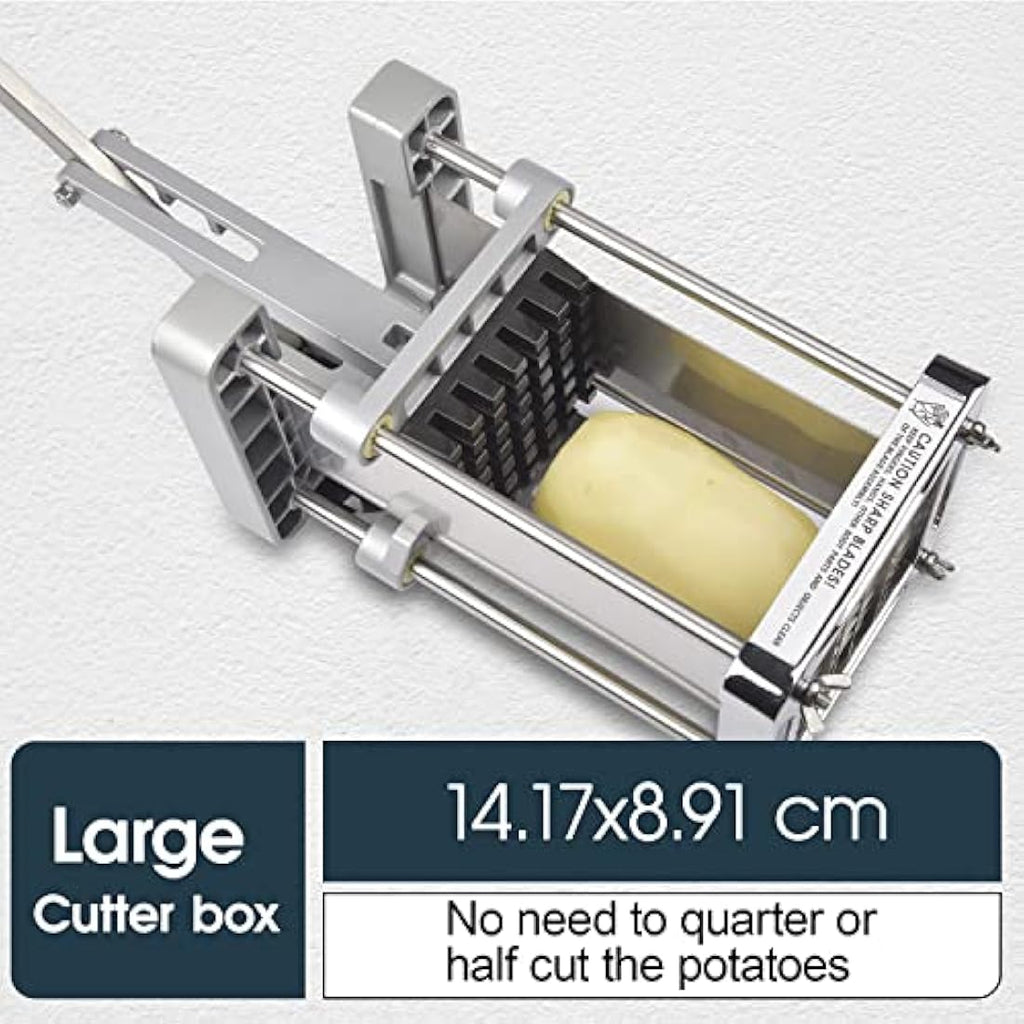 Sopito Stainless Steel French Fry Cutter | Professional Potato Chipper