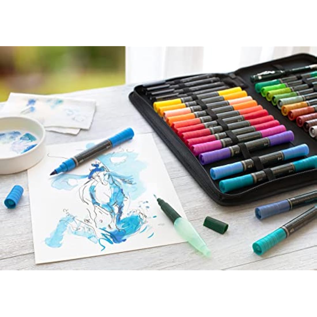 Faber-Castell Albrecht Dürer Watercolour Marker Outdoor Set - 30 Pack