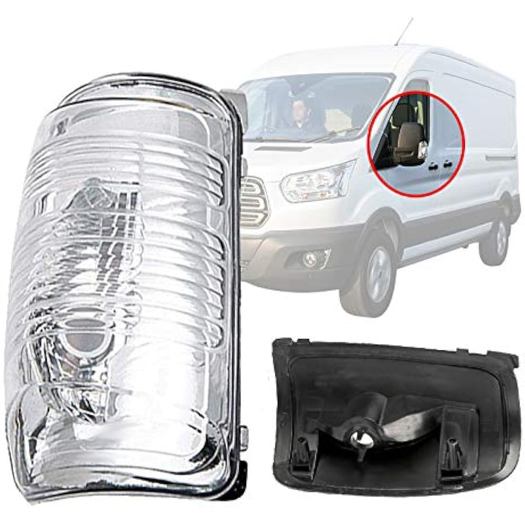 Ford Transit MK8 Left Wing Mirror Indicator Lens Cover 2014+ | 1847387