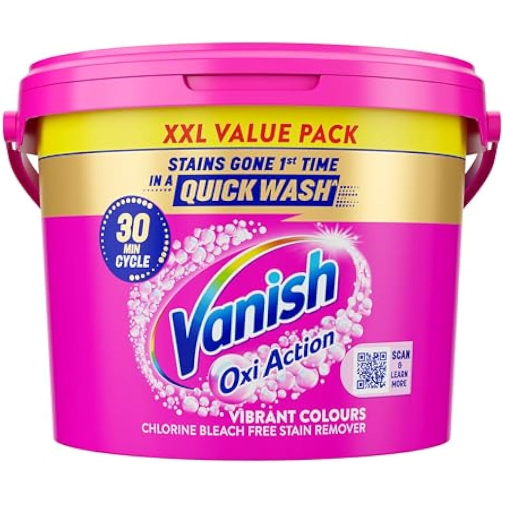Vanish Gold Oxi Action Laundry Booster & Stain Remover Powder - 2.4kg