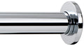 Ivilon Chrome Tension Curtain Rod | Heavy Duty 24-36 Inch Spring Rod