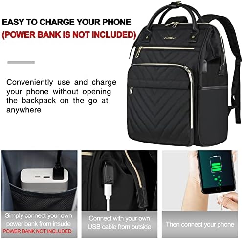 VANKEAN 17.3 Inch Laptop Backpack | Waterproof RFID Travel Daypack