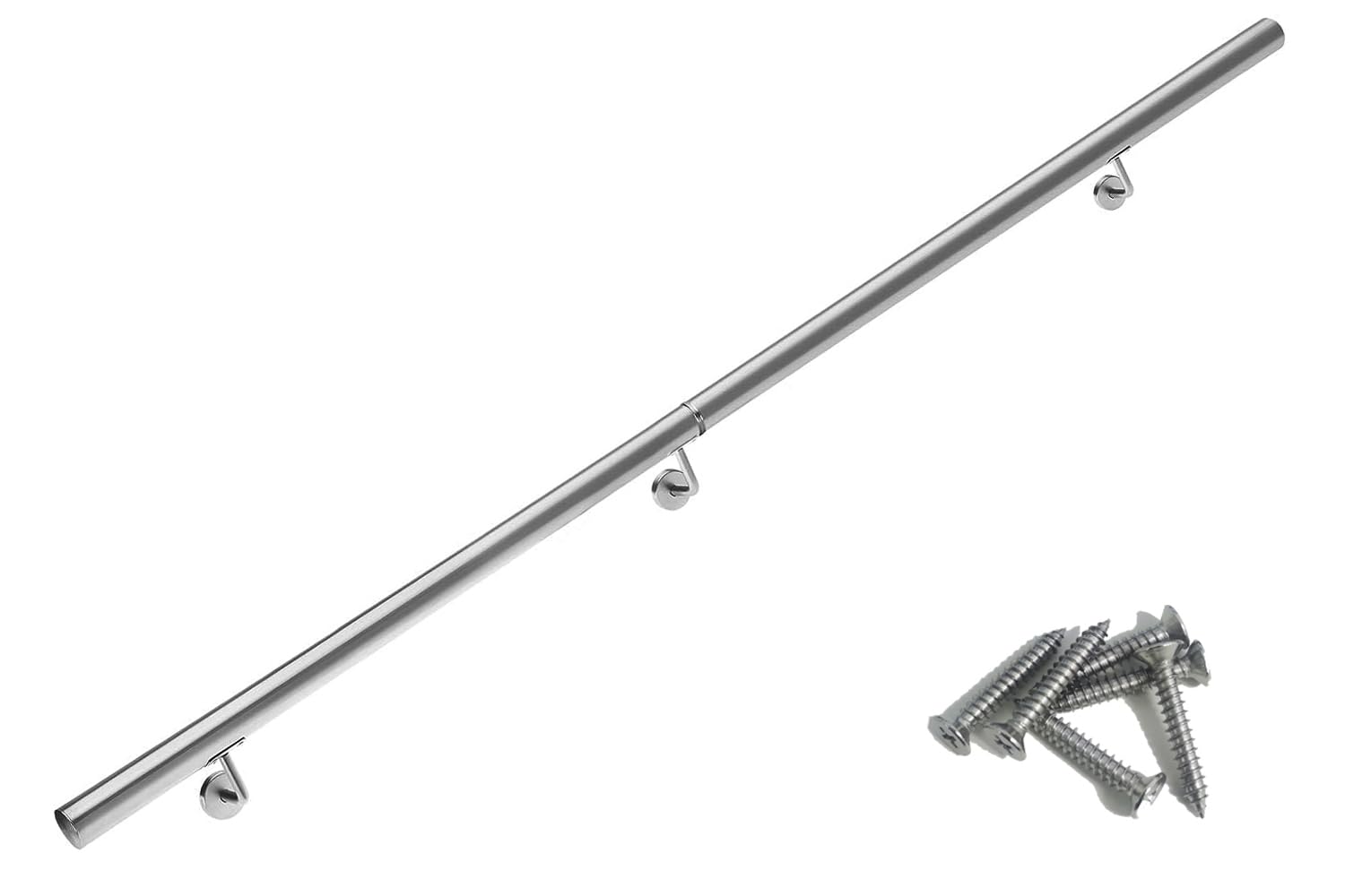 Jolof Store 10FT Stainless Steel Stair Handrail | Wall Mounted Banister