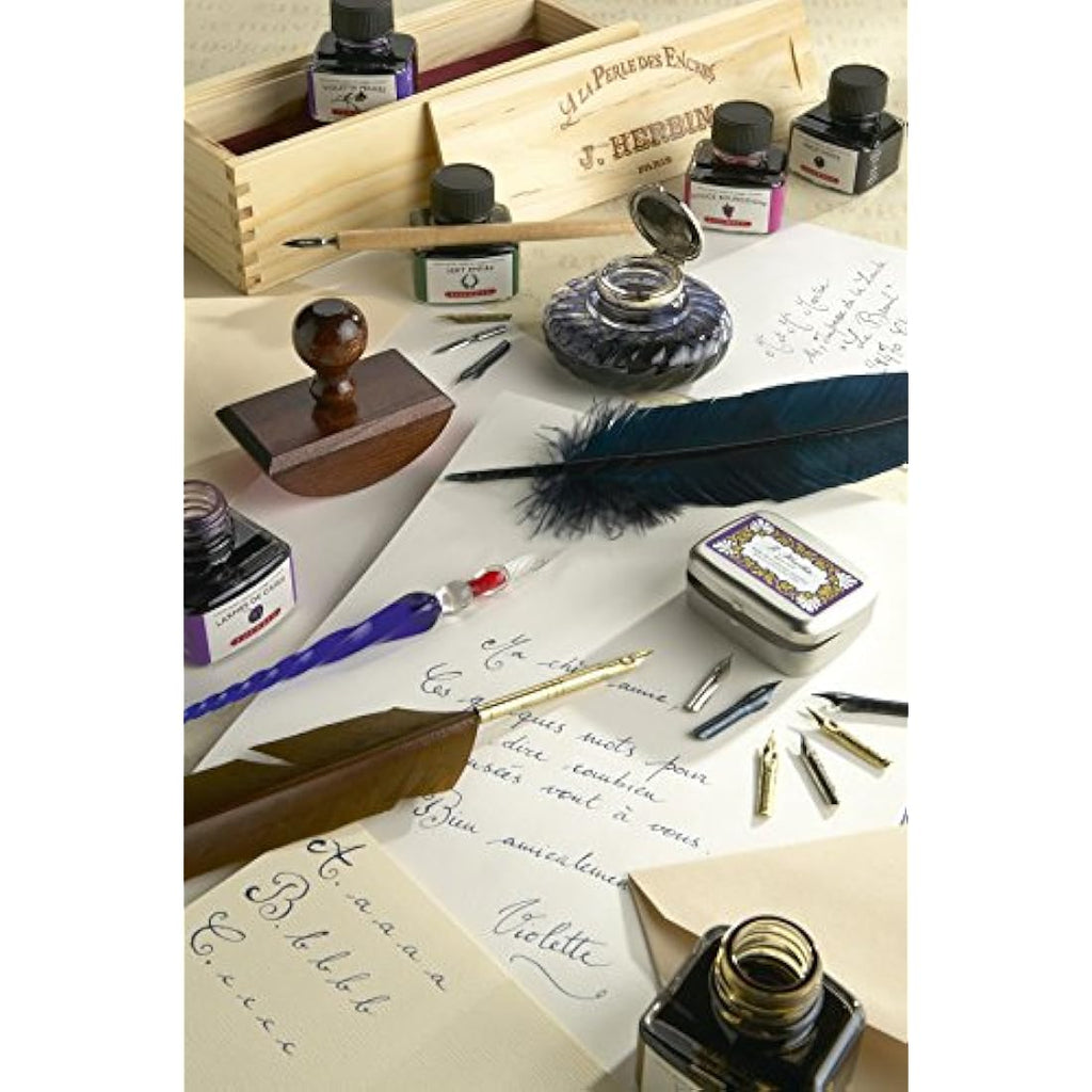 Brause 68B Portée Nibs - 5-Line Calligraphy Nib Pack of 10 – Bronze