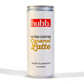 hubb Caramel Latte Nitro Cold Brew - Single-Origin Arabica (12 x 250ml)
