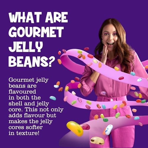 The Jelly Bean Factory Gourmet Jelly Beans – 700g Gluten-Free Gift Jar