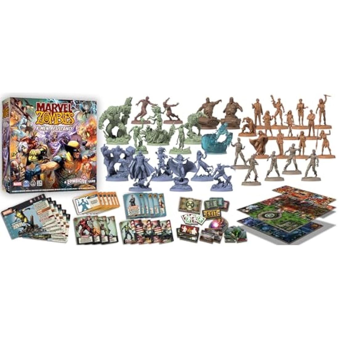 CMON Marvel Zombies: X-Men Resistance Core Box Strategy Board Game