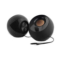 Creative Pebble 2.0 USB-Powered Desktop Speaker System – Modern Black