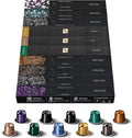 Nespresso Original Coffee Pods - 100 Pack Espresso Variety Assortment