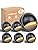 Jolof Store Low Voltage LED Deck Lights – 6 Pack IP67 Waterproof 2700K