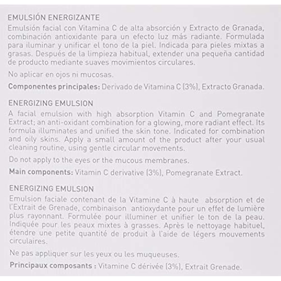 Skeyndor Power C+ Energizing Emulsion for Normal to Oily Skin - 50ml