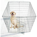 Ellie-Bo Portable Puppy Play Pen | 91cm High Foldable Steel Pet Enclosure