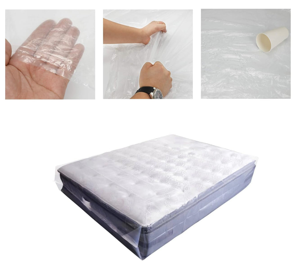 Just Accessories Premium Mattress Storage Bag – Robust Protection for Moving & Storing – Shields Against Dust, Stains, and Pests Double - image 1