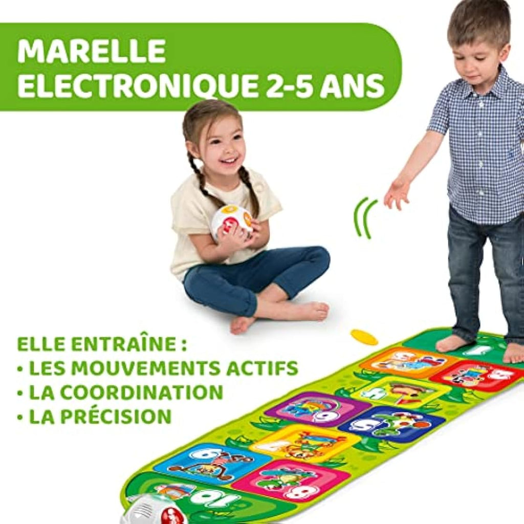 Chicco Jump & Fit Electronic Hopscotch Playmat – Interactive Musical Toy