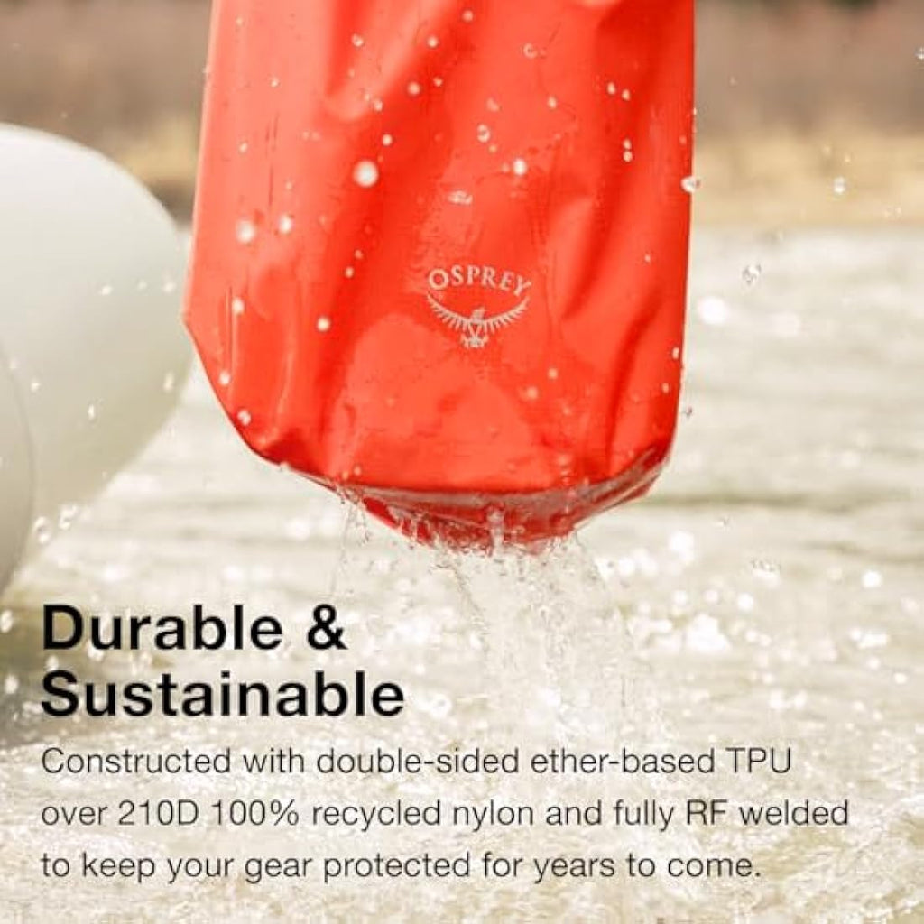 Osprey Wildwater 15L Dry Bag – Waterproof Recycled Nylon Outdoor Bag