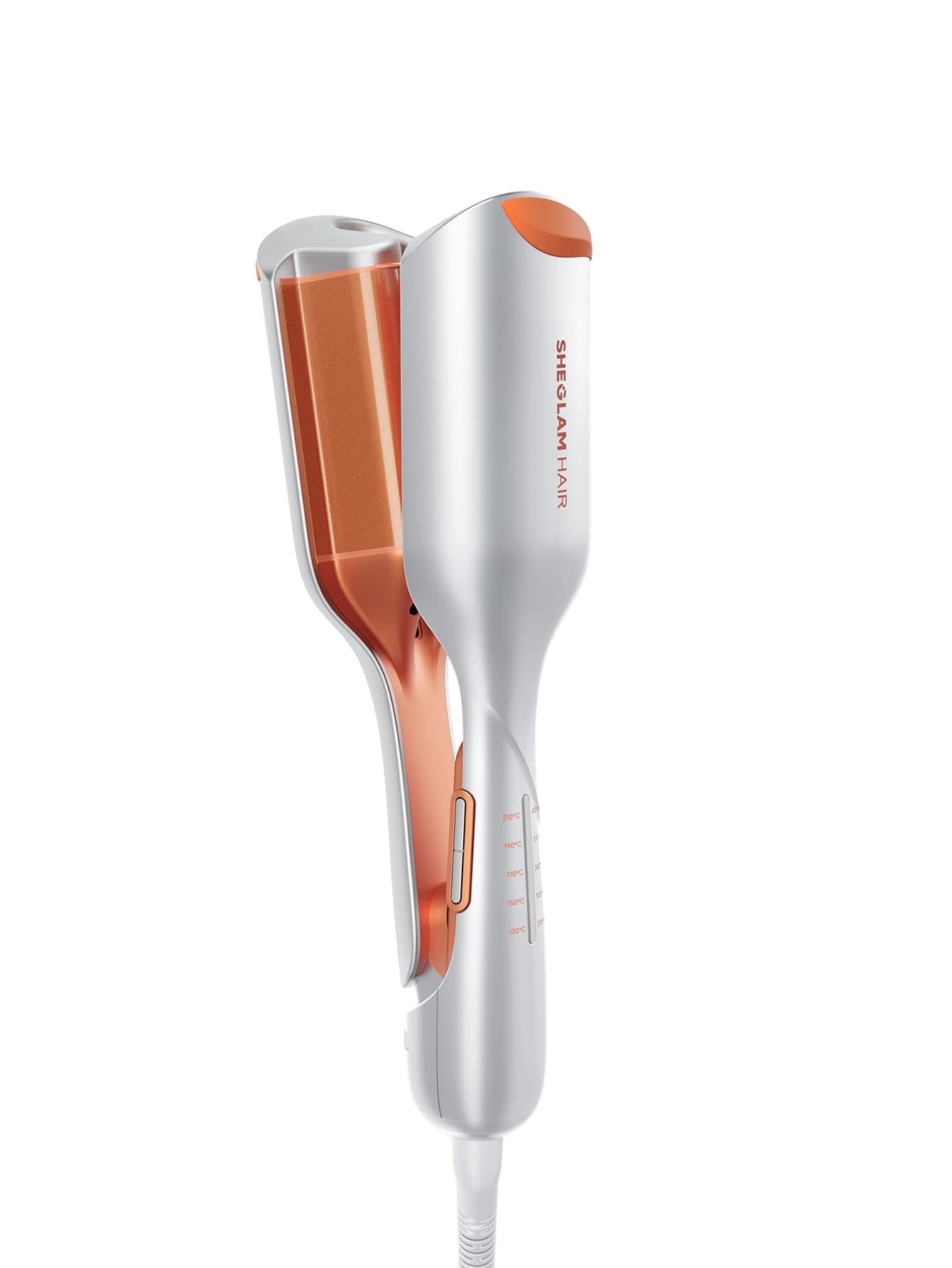 SHEGLAM Beach Babe Wave Iron - 25mm 2 Barrel Hair Waver with Smart Timer