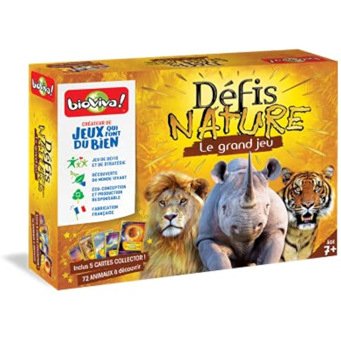 Bioviva The Grand Nature Challenges Educational Trivia Board Game