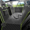 Nzonpet XL Dog Back Seat Cover for Trucks – Waterproof Hammock, Green