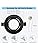 20x GU10 Recessed Ceiling Lights – Matt Black Swivel Downlight