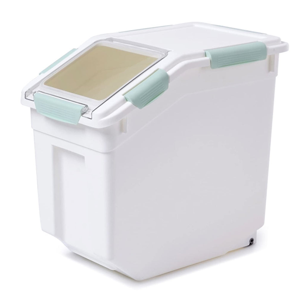 Toolzia 10kg Rice Dispenser | Airtight Grain Storage Bin with Scoop