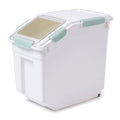Toolzia 10kg Rice Dispenser | Airtight Grain Storage Bin with Scoop